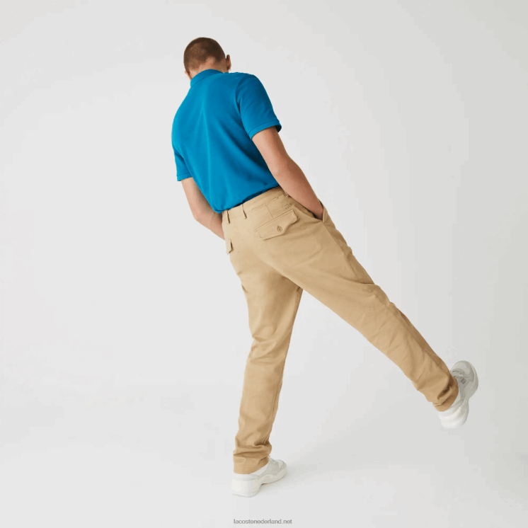 Lacoste originele l.12.12 slim fit polo 0828H891 blauwe yzw Heren