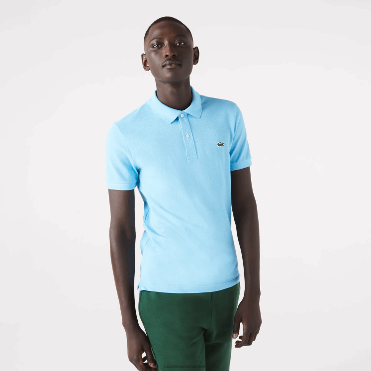 Lacoste originele l.12.12 slim fit polo 0828H934 blauwe zau Heren