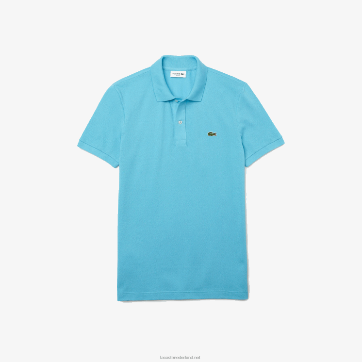 Lacoste originele l.12.12 slim fit polo 0828H934 blauwe zau Heren