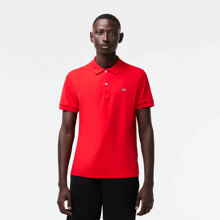 Lacoste regular-fit polo van pimakatoen 0828H808 rood 240 Heren