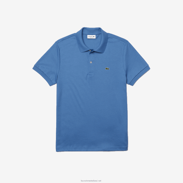 Lacoste regular-fit polo van pimakatoen 0828H928 blauw 776 Heren