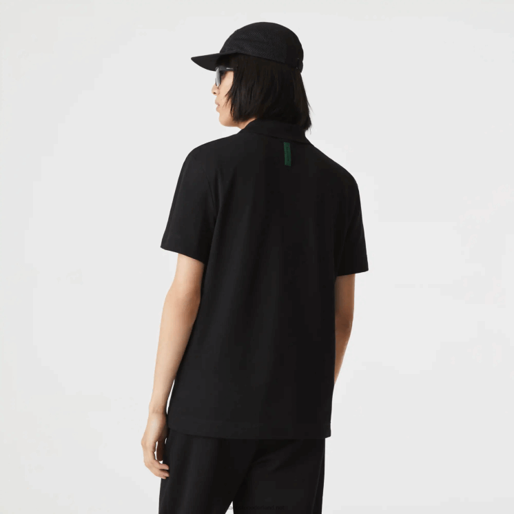 Lacoste slim fit piqué polo van biologisch stretchkatoen 0828H598 zwart 031 Heren