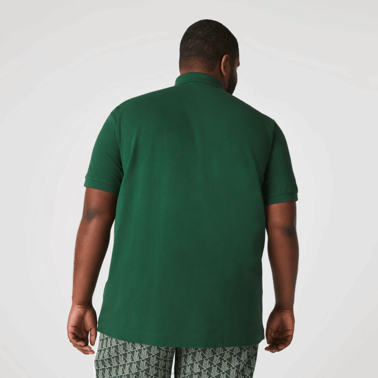 Lacoste smart paris piqué polo van stretchkatoen 0828H658 groen 132 Heren