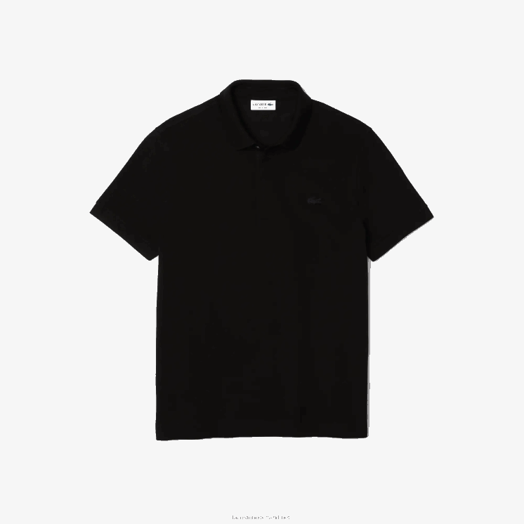 Lacoste smart paris piqué polo van stretchkatoen 0828H81 zwart 031 Heren