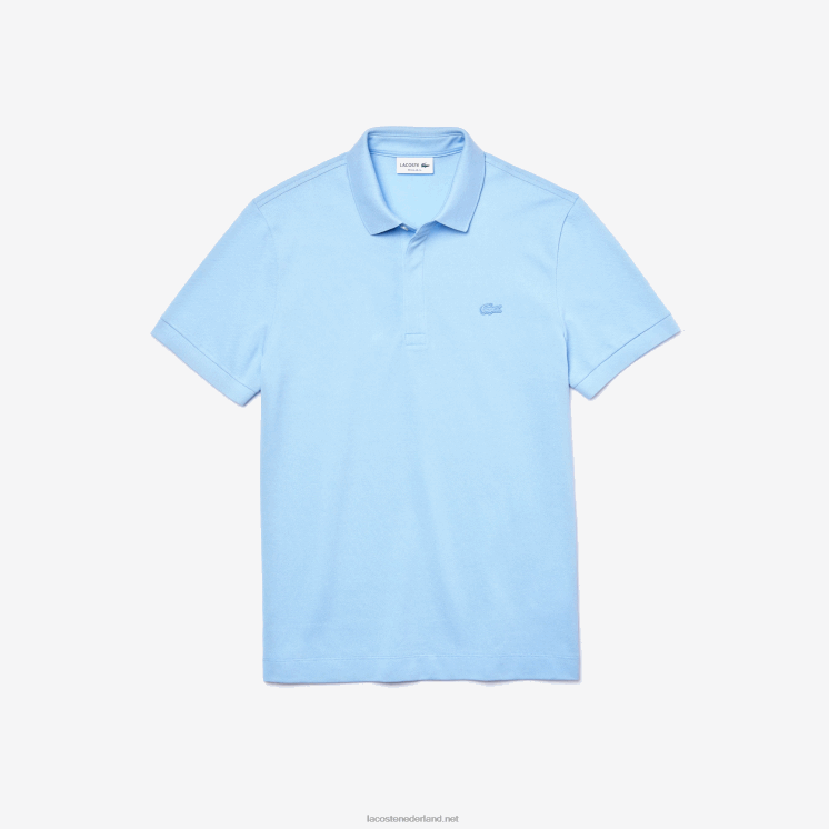 Lacoste smart paris piqué polo van stretchkatoen 0828H857 blauwe hbp Heren