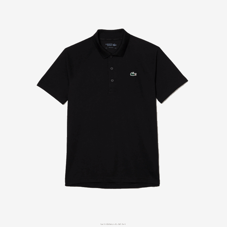 Lacoste sport ademende slijtvaste interlock polo 0828H165 zwart 031 Heren