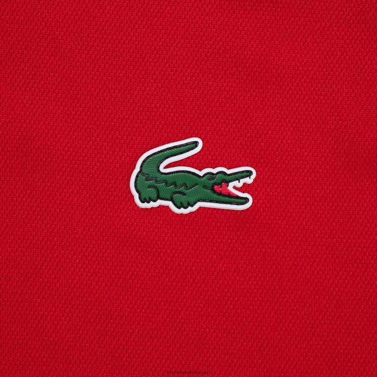 Lacoste sport ademende slijtvaste interlock polo 0828H657 rood 240 Heren