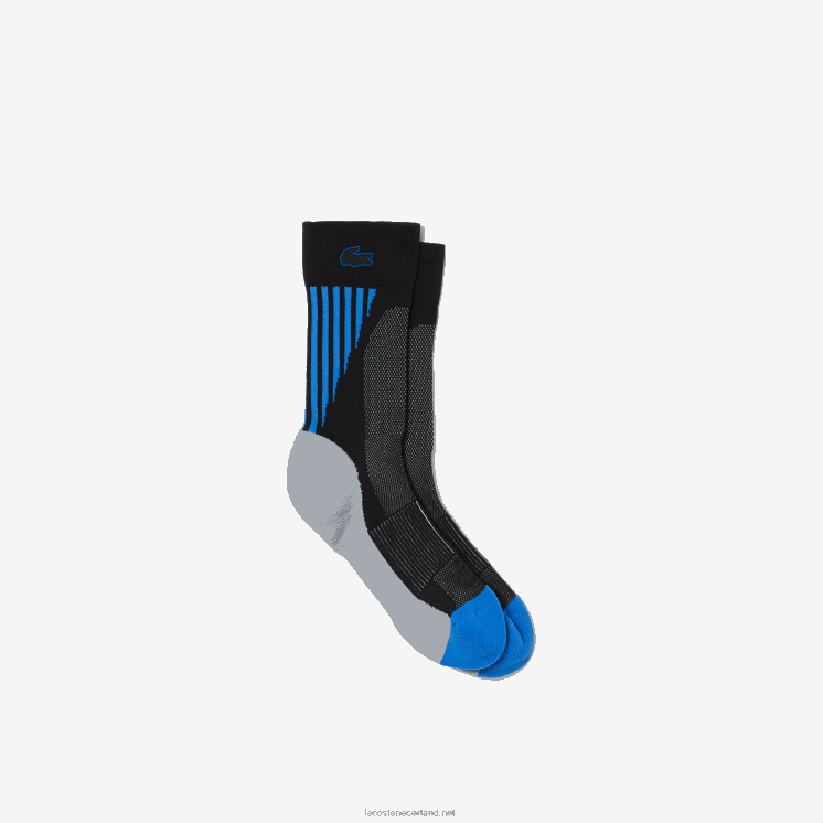 Lacoste sportsokken 0828H1668 zwart grijs chine blauw yh1 Heren