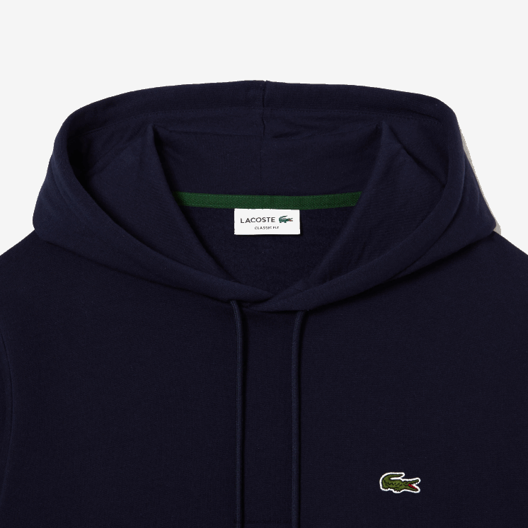 Lacoste Sweatshirt met capuchon van biologisch katoen 0828H264 marineblauw 166 Heren