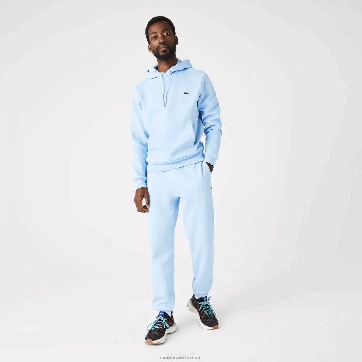 Lacoste Sweatshirt met capuchon van biologisch katoen 0828H267 blauwe hbp Heren