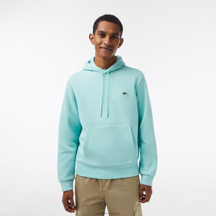 Lacoste Sweatshirt met capuchon van biologisch katoen 0828H294 mint lgf Heren