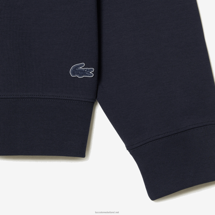 Lacoste losvallend sweatshirt met merknaam 0828H7 blauwe kxe Heren