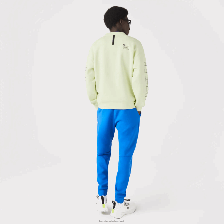 Lacoste losvallende piqué sweater 0828H1000 geel 6gd Heren