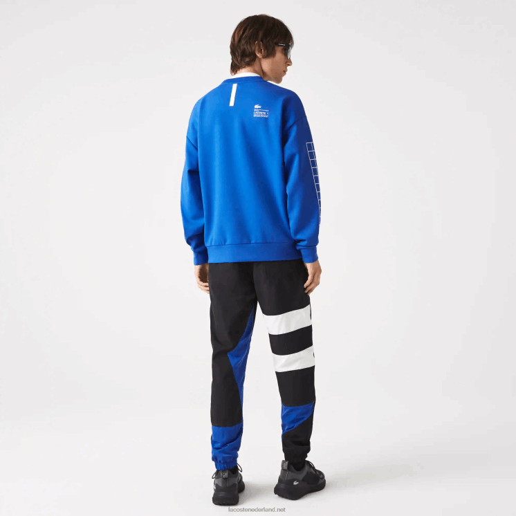 Lacoste losvallende piqué sweater 0828H1001 blauw k1q Heren