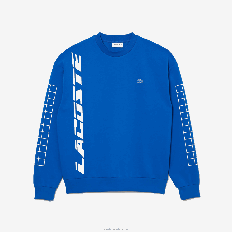 Lacoste losvallende piqué sweater 0828H1001 blauw k1q Heren