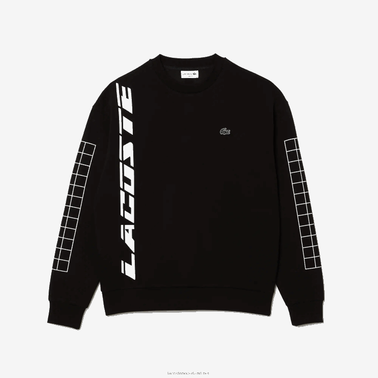 Lacoste losvallende piqué sweater 0828H999 zwart 031 Heren