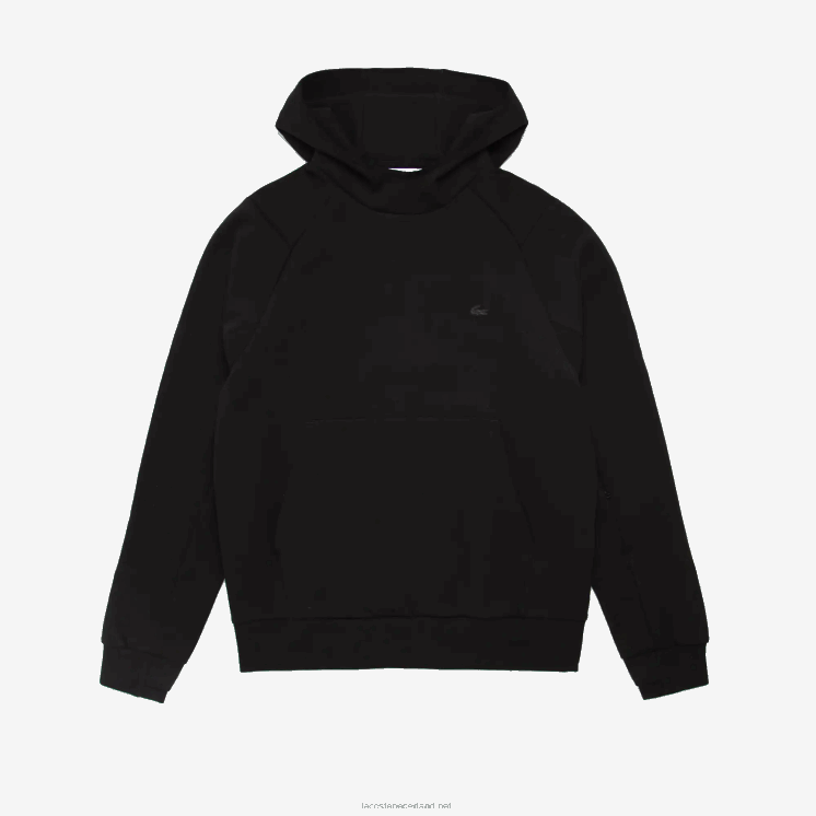 Lacoste sweatshirt met klassieke pasvorm en capuchon 0828H1223 zwart 031 Heren