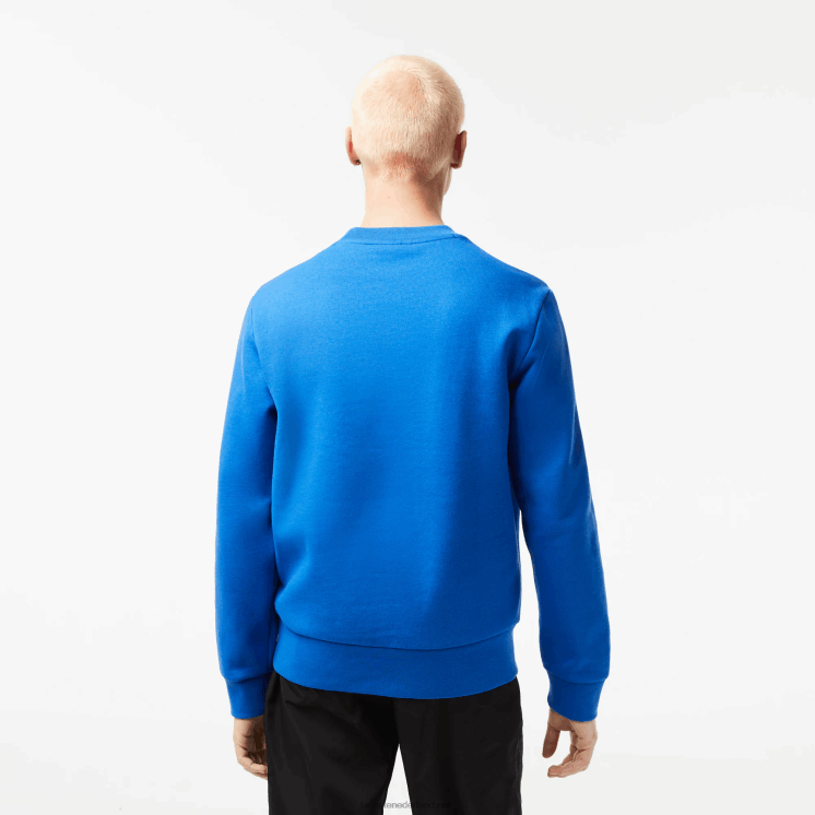 Lacoste sweatshirt van biologisch geborsteld katoen 0828H286 blauwe kxb Heren