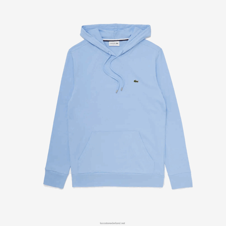Lacoste sweatshirt van katoenen jersey met capuchon 0828H621 blauwe hbp Heren