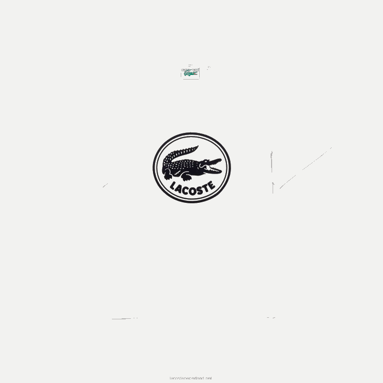 Lacoste 3D-geprint katoenen T-shirt met ronde hals en logo 0828H906 wit 70v Heren