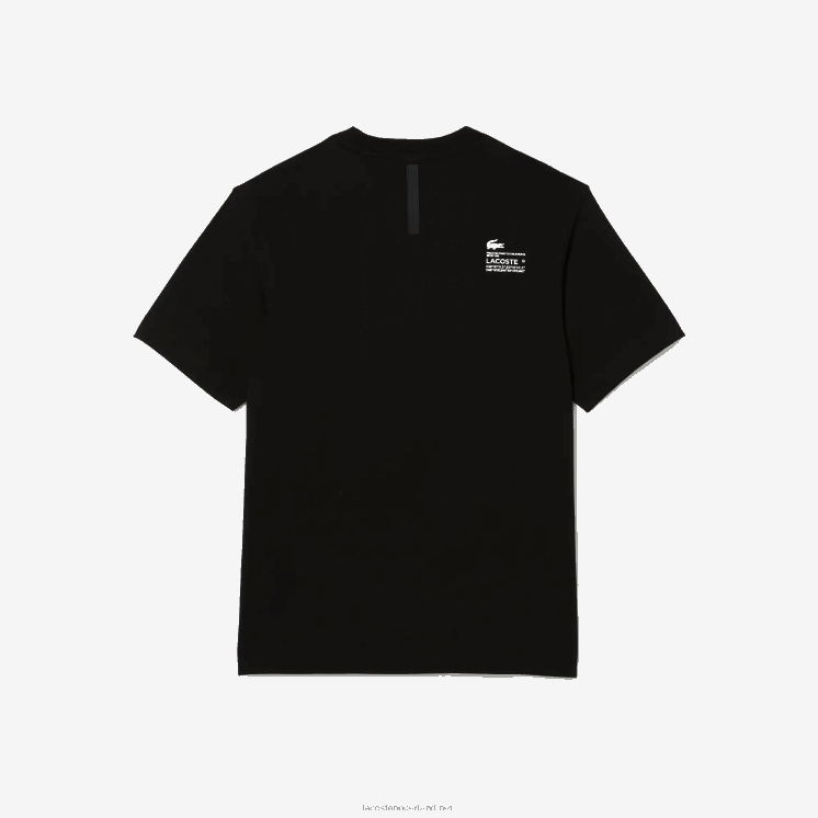Lacoste T-shirt met relaxte pasvorm 0828H662 zwart 031 Heren