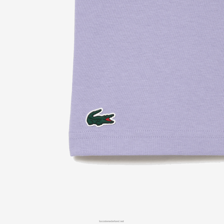 Lacoste sport miami open editie t-shirt 0828H212 paars 3k0 Heren