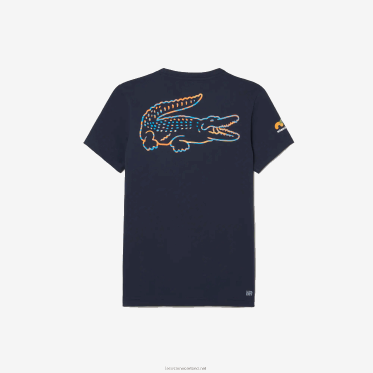 Lacoste sport miami open editie t-shirt 0828H217 blauwe kxe Heren
