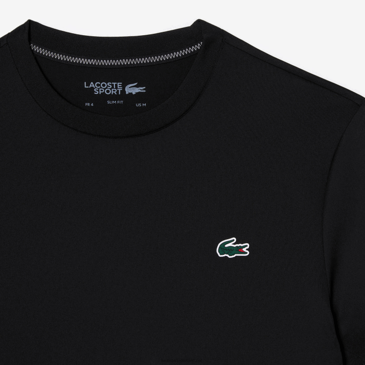 Lacoste sport slim-fit stretch jersey t-shirt 0828H118 zwart 031 Heren