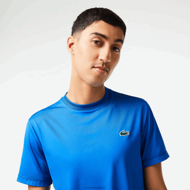 Lacoste sport slim-fit stretch jersey t-shirt 0828H120 blauwe kxb Heren
