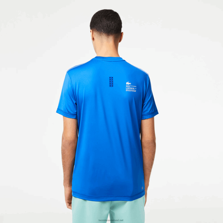 Lacoste sport slim-fit stretch jersey t-shirt 0828H120 blauwe kxb Heren