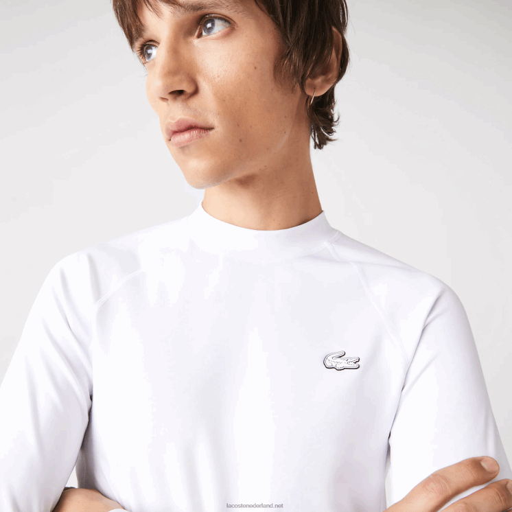 Lacoste sport thermisch t-shirt 0828H877 wit 001 Heren