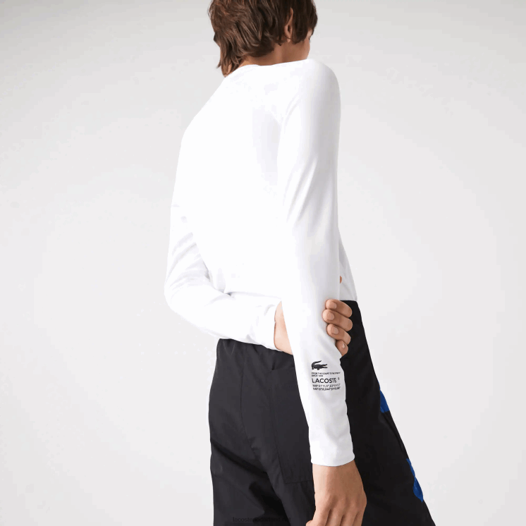Lacoste sport thermisch t-shirt 0828H877 wit 001 Heren