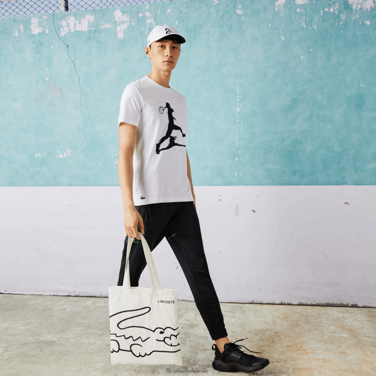 Lacoste sport x novak djokovic-pakket 0828H1483 wit 001 Heren