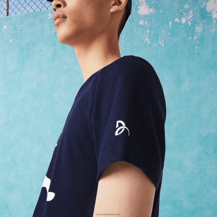 Lacoste sport x novak djokovic-pakket 0828H1484 marineblauw 166 Heren