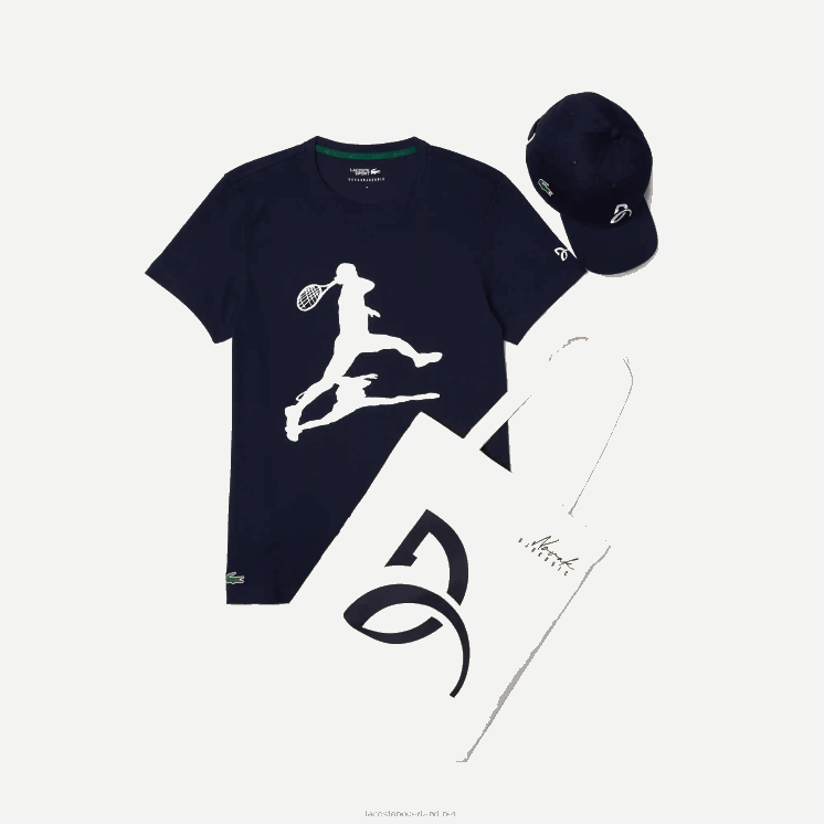 Lacoste sport x novak djokovic-pakket 0828H1484 marineblauw 166 Heren