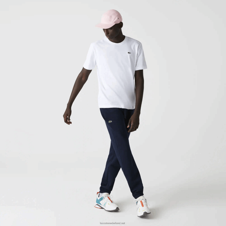 Lacoste sportief ademend t-shirt 0828H51 wit 001 Heren