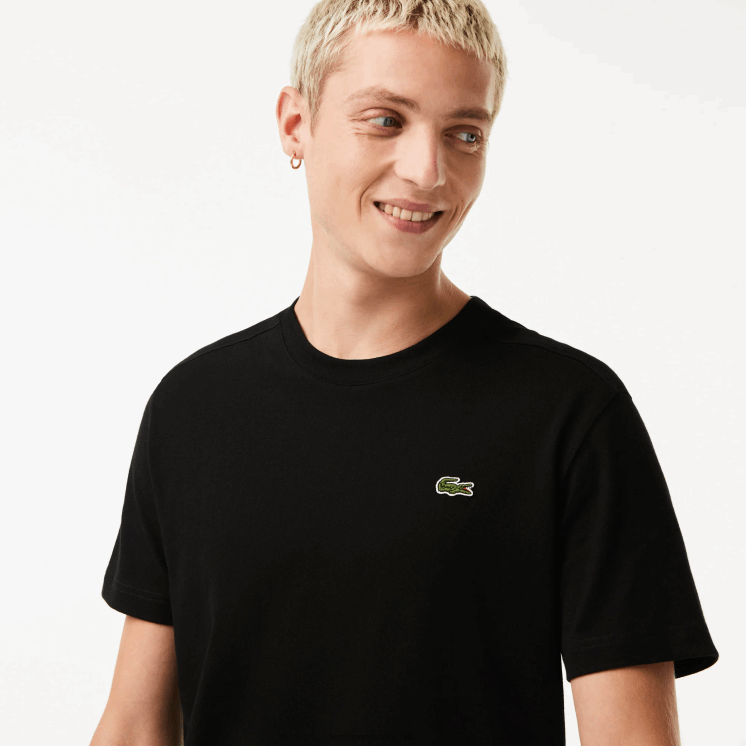 Lacoste sportief ademend t-shirt 0828H52 zwart 031 Heren