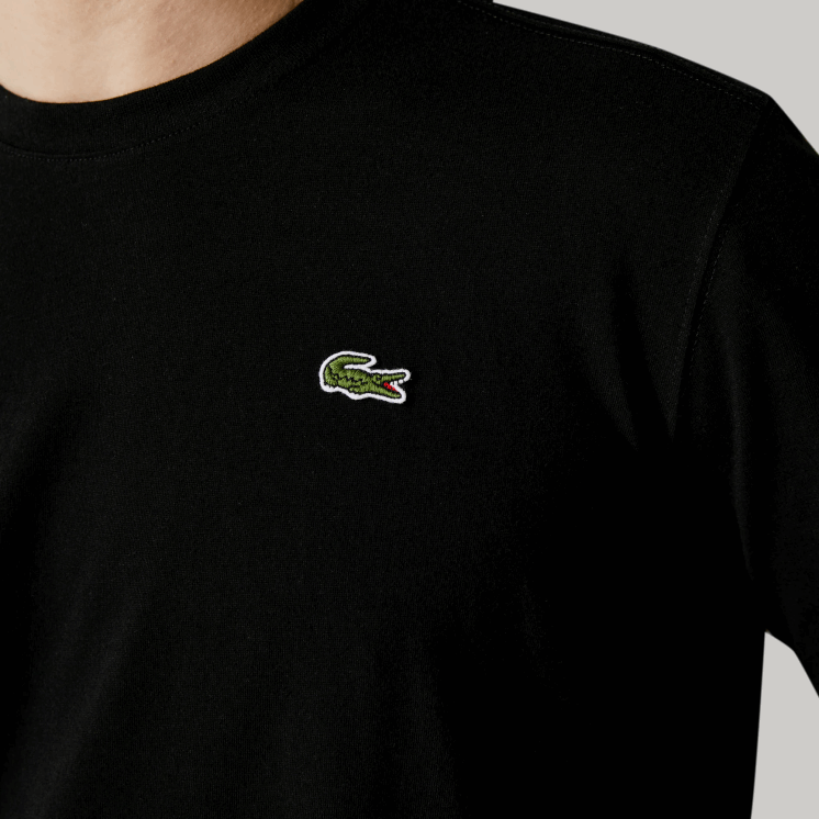 Lacoste sportief ademend t-shirt 0828H52 zwart 031 Heren