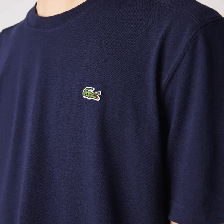 Lacoste sportief ademend t-shirt 0828H53 marineblauw 166 Heren