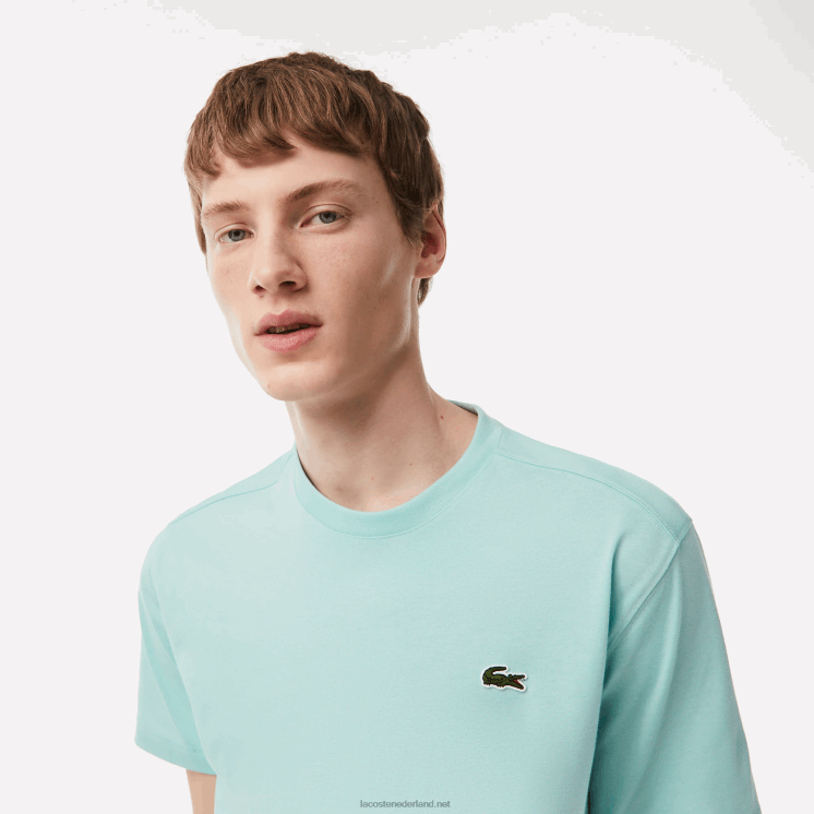 Lacoste sportief ademend t-shirt 0828H82 mint lgf Heren
