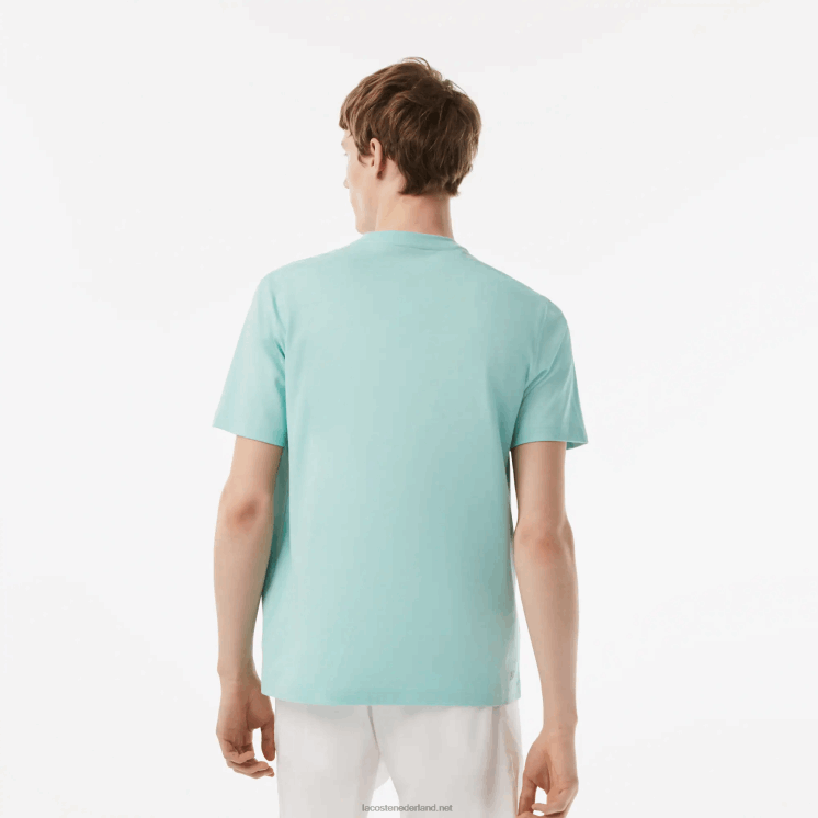 Lacoste sportief ademend t-shirt 0828H82 mint lgf Heren