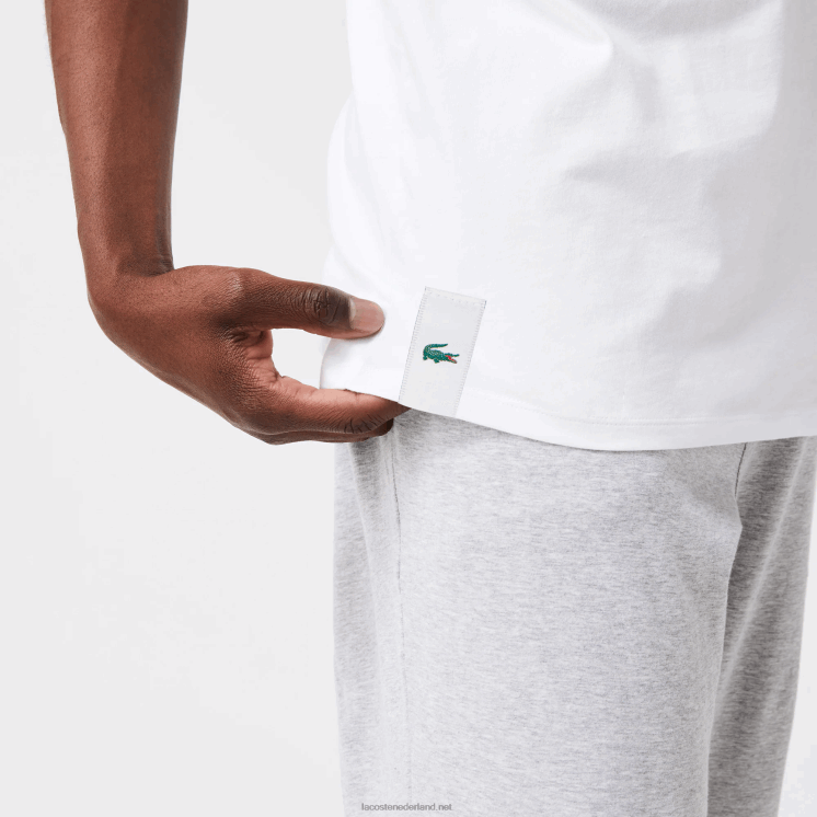 Lacoste katoenen tanktop 3-pack 0828H1360 wit 001 Heren