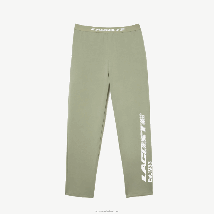 Lacoste been trainingsbroek met merknaam 0828H545 kaki groen g21 Heren