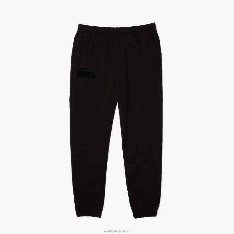 Lacoste lounge-joggingbroek van katoenfleece 0828H1476 zwart c31 Heren