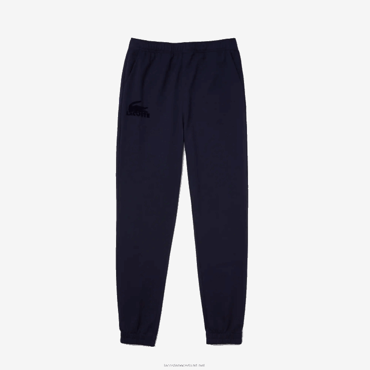 Lacoste lounge-joggingbroek van katoenfleece 0828H1477 marineblauw 423 Heren