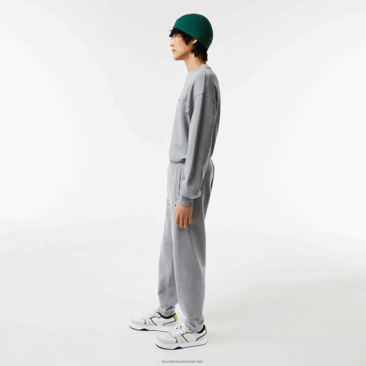 Lacoste print trainingsbroek 0828H1012 grijze knik erf Heren