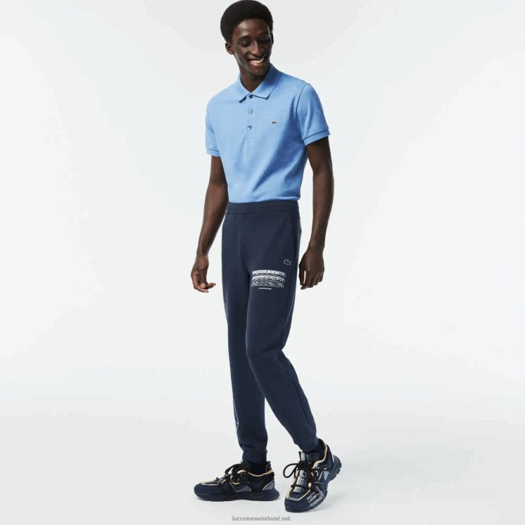 Lacoste slim fit trainingsbroek 0828H344 blauwe kxe Heren