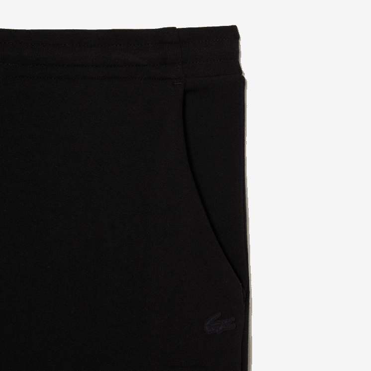 Lacoste slim fit trainingsbroek van gemêleerde katoenmix 0828H1004 zwart 031 Heren