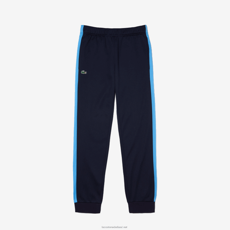 Lacoste sport hardloopbestendige tennistrainingsbroek 0828H993 marineblauw wit 61e Heren