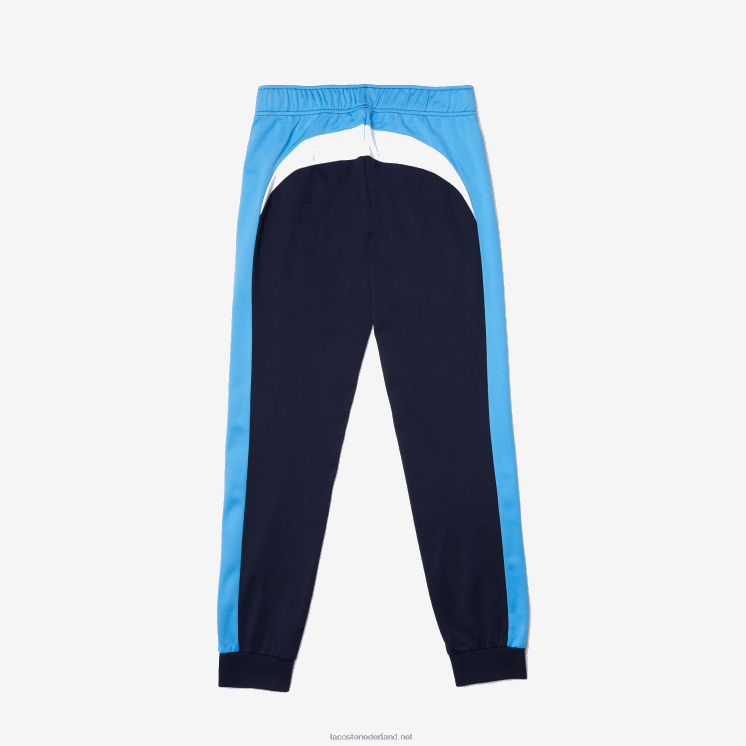 Lacoste sport hardloopbestendige tennistrainingsbroek 0828H993 marineblauw wit 61e Heren